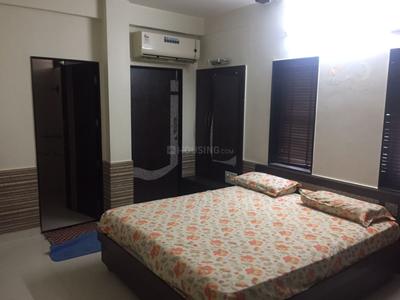 Bedroom Image of 1800 Sq.ft 3 BHK Apartment / Flat for rent in Simandhar Tower, Bodakdev Ahmedabad for Rs. 50000