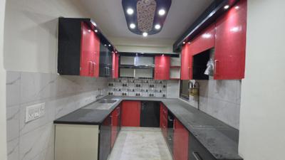 Kitchen Image of 1800 Sq.ft 3 BHK Builder Floor for sale in Reputed freedom fighter enclave, Freedom Fighters Enclave New Delhi for Rs. 12000000