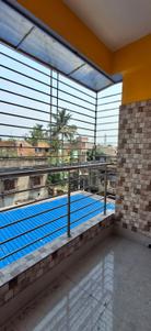 Balcony Image of 1050 Sq.ft 2 BHK Apartment / Flat for rent in Mahaprabhu Jharna Apartment, Benachity Durgapur for Rs. 16000