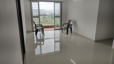 Living Room Image of 1210 Sq.ft 3 BHK Apartment / Flat for rent in Kohinoor Sportsville, Maan Pune for Rs. 33500