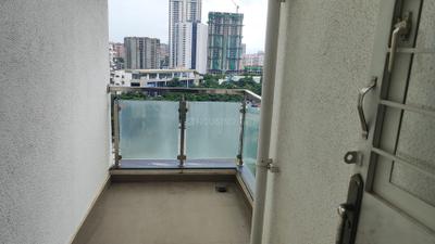 Balcony Image of 800 Sq.ft 2 BHK Apartment / Flat for rent in Dolphin Casa Grande, Ravet Pune for Rs. 25000