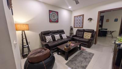 Hall Image of 1740 Sq.ft 3 BHK Apartment / Flat for rent in Gowra Green Living, Manikonda Hyderabad for Rs. 50000