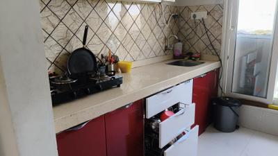 Kitchen Image of 1100 Sq.ft 3 BHK Apartment / Flat for sale in Mohini Castle, Khar West Mumbai for Rs. 42100000