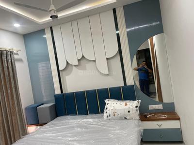Bedroom Image of 1200 Sq.ft 2 BHK Independent House for rent in Mahalakshmi Nagar Indore for Rs. 25000