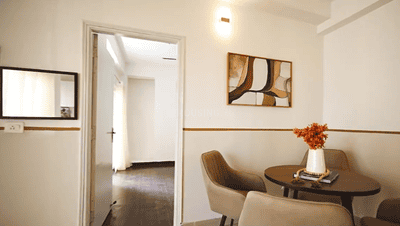 Living Room Image of 842 Sq.ft 2 BHK Apartment / Flat for sale in Anthem French Apartments, Noida Extension Greater Noida for Rs. 7700000