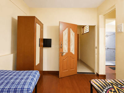 Bedroom Image of 500 Sq.ft 1 BHK Studio for rent in Karve Nagar Pune for Rs. 25000