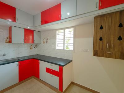 Kitchen Image of 500 Sq.ft 1 BHK Apartment / Flat for rent in ITI Layout Bengaluru for Rs. 25000