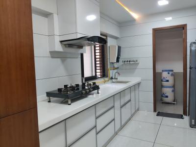 Kitchen Image of 2063 Sq.ft 3 BHK Apartment / Flat for sale in Kavisha Pebble Bay 2, Chandkheda Ahmedabad for Rs. 13100000