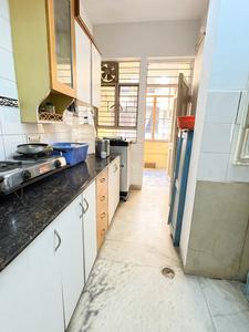 Kitchen Image of 1500 Sq.ft 3 BHK Apartment / Flat for sale in Mahavir Apartment, Sector 29 Noida for Rs. 19000000