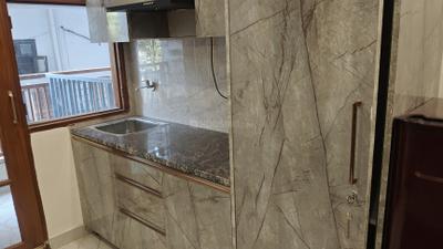 Kitchen Image of 500 Sq.ft 1 RK Builder Floor for rent in Sector 39 Gurgaon for Rs. 25000