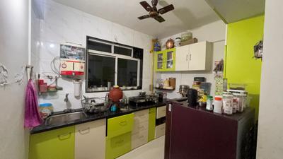 Kitchen Image of 670 Sq.ft 1.5 BHK Apartment / Flat for sale in Pathardi Phata Nashik for Rs. 3600000