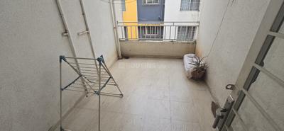 Balcony Image of 698 Sq.ft 1 BHK Apartment / Flat for rent in Siddhi Nisarg, Wakad Pune for Rs. 23000