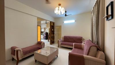 Living Room Image of 1347 Sq.ft 3 BHK Apartment / Flat for rent in DS Shresta, Kannuru Bengaluru for Rs. 42000