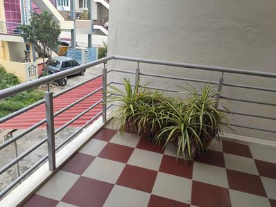 Balcony Image of 1400 Sq.ft 2 BHK Duplex for rent in BEML Nagar Mysore for Rs. 20000