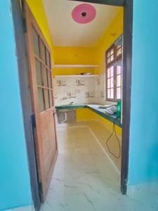 Kitchen Image of 500 Sq.ft 1 BHK Builder Floor for rent in Vrindavan Yojana Lucknow for Rs. 8000