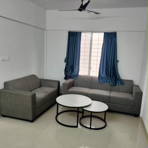 Hall Image of 1024 Sq.ft 1 BHK Apartment / Flat for rent in Sukhwani Skylines, Wakad Pune for Rs. 28500