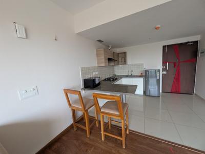 Kitchen Image of 710 Sq.ft 1 RK Apartment / Flat for rent in Godrej The Suites, Jaypee Greens Greater Noida for Rs. 30000