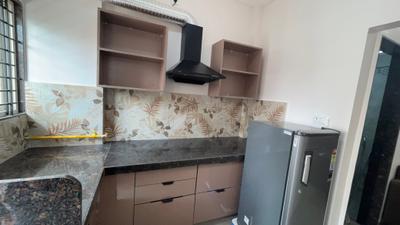 Kitchen Image of 650 Sq.ft 1 BHK Apartment / Flat for rent in Scheme No 114 Indore for Rs. 21000