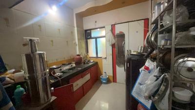 Kitchen Image of 350 Sq.ft 1 RK Apartment / Flat for rent in Kalwa Thane for Rs. 13000