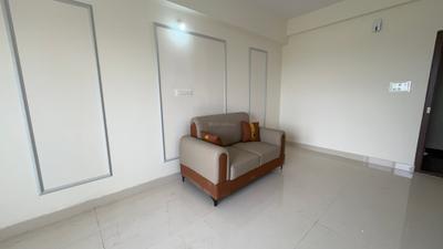 Living Room Image of 600 Sq.ft 1 BHK Builder Floor for rent in Bhoganhalli Bengaluru for Rs. 25000