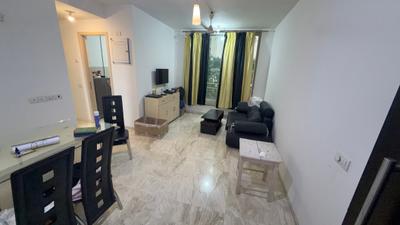 Living Room Image of 630 Sq.ft 1 BHK Apartment / Flat for rent in Hiranandani Fedora, Hiranandani Estate Thane for Rs. 40000
