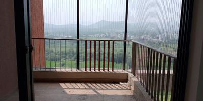 Balcony Image of 960 Sq.ft 2 BHK Apartment / Flat for sale in Shapoorji Pallonji Sensorium Phase II, Bhoirwadi Pune for Rs. 9500000