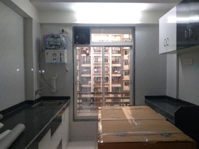 Kitchen Image of 1076 Sq.ft 2 BHK Apartment / Flat for rent in Thakur Galaxy, Boisar Mumbai for Rs. 14000