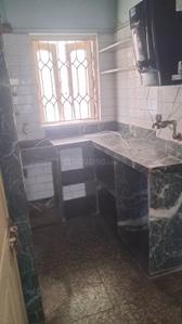 Kitchen Image of 700 Sq.ft 2 BHK Independent House for rent in Baghajatin Kolkata for Rs. 11000