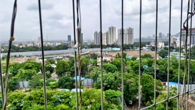 Balcony Image of 1422 Sq.ft 2 BHK Apartment / Flat for rent in Kalpataru Paramount, Thane West Thane for Rs. 42000