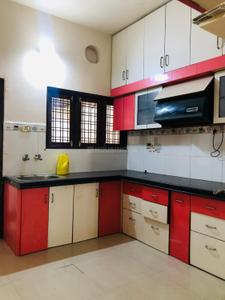 Kitchen Image of 1000 Sq.ft 4 BHK Independent House for rent in Vijay Nagar Indore for Rs. 27000