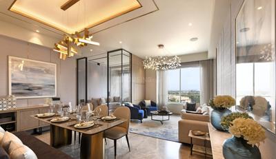 Hall Image of 1240 Sq.ft 3 BHK Apartment / Flat for sale in Piramal Aranya, Byculla Mumbai for Rs. 61700000