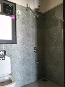 Common Bathroom Image of 1000 Sq.ft 3 BHK Apartment / Flat for rent in VTP Aethereus Phase 2 by VTP Realty, Mahalunge Pune for Rs. 30000