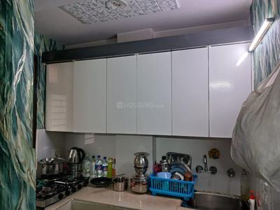 Kitchen Image of 550 Sq.ft 2 BHK Apartment / Flat for sale in RWA Uttam Nagar Gali 6 Block T A, Uttam Nagar New Delhi for Rs. 2633200