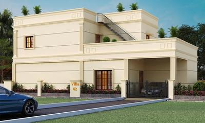 Image of 1407 Sq.ft 3 BHK Villa for sale in ATH Merlion, Kovur, Chennai for Rs. 12200000