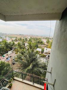 Balcony Image of 550 Sq.ft 1 BHK Apartment / Flat for sale in Kanerkar Nagar Kolhapur for Rs. 2950000