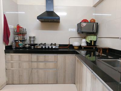 Kitchen Image of 770 Sq.ft 2 BHK Apartment / Flat for rent in Venkatesh Graffiti Glover , Keshav Nagar Pune for Rs. 36000