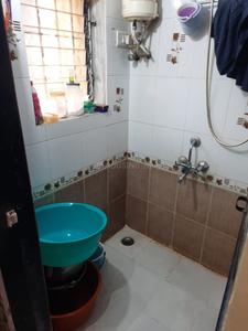 Bathroom Image of 730 Sq.ft 1 BHK Apartment / Flat for rent in Saisha Residency, Kamothe Navi Mumbai for Rs. 20000