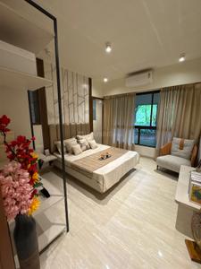 Bedroom Image of 1084 Sq.ft 3 BHK Apartment / Flat for sale in Wadhwa Wise City, Chikhale Navi Mumbai for Rs. 16000000
