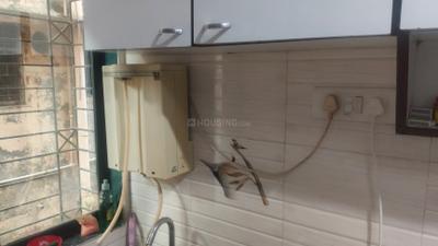 Kitchen Image of 600 Sq.ft 1 BHK Apartment / Flat for rent in Nerul Navi Mumbai for Rs. 32000