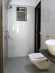 Common Bathroom Image of 900 Sq.ft 2 BHK Apartment / Flat for sale in Thane West Thane for Rs. 7499999