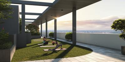 Balcony Image of 1498 Sq.ft 3 BHK Apartment / Flat for sale in Dream Delmont, Bavdhan Pune for Rs. 14000000