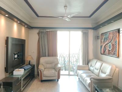 Living Room Image of 1150 Sq.ft 3 BHK Apartment / Flat for rent in Hiranandani Eagleridge Wing B, Hiranandani Estate Thane for Rs. 78000