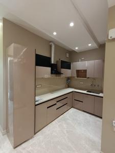 Kitchen Image of 915 Sq.ft 2 BHK Builder Floor for rent in Rajouri Garden New Delhi for Rs. 35000