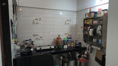 Kitchen Image of 650 Sq.ft 1 BHK Apartment / Flat for rent in Shubharambh 21, Ravet Pune for Rs. 18000