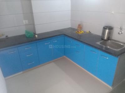 Kitchen Image of 635 Sq.ft 1 BHK Apartment / Flat for sale in Savvy Studioz, Gota Ahmedabad for Rs. 3700000