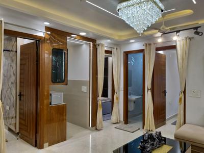 Living Room Image of 810 Sq.ft 3 BHK Apartment / Flat for sale in Dwarka Mor New Delhi for Rs. 5500000