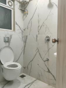 Bedroom Two Image of 600 Sq.ft 2 BHK Apartment / Flat for rent in Swastik Platinum, Vikhroli East Mumbai for Rs. 53000