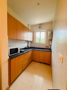 Kitchen Image of 643 Sq.ft 1 BHK Apartment / Flat for rent in DSR GVK Skycity, Somajiguda Hyderabad for Rs. 16000