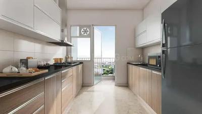 Kitchen Image of 1329 Sq.ft 3 BHK Apartment / Flat for sale in The Soul, New Town Kolkata for Rs. 13000000