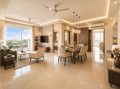 Image of 1661 Sq.ft 3 BHK Apartment / Flat for sale in Hero Homes, Sector 88, Mohali for Rs. 17000000